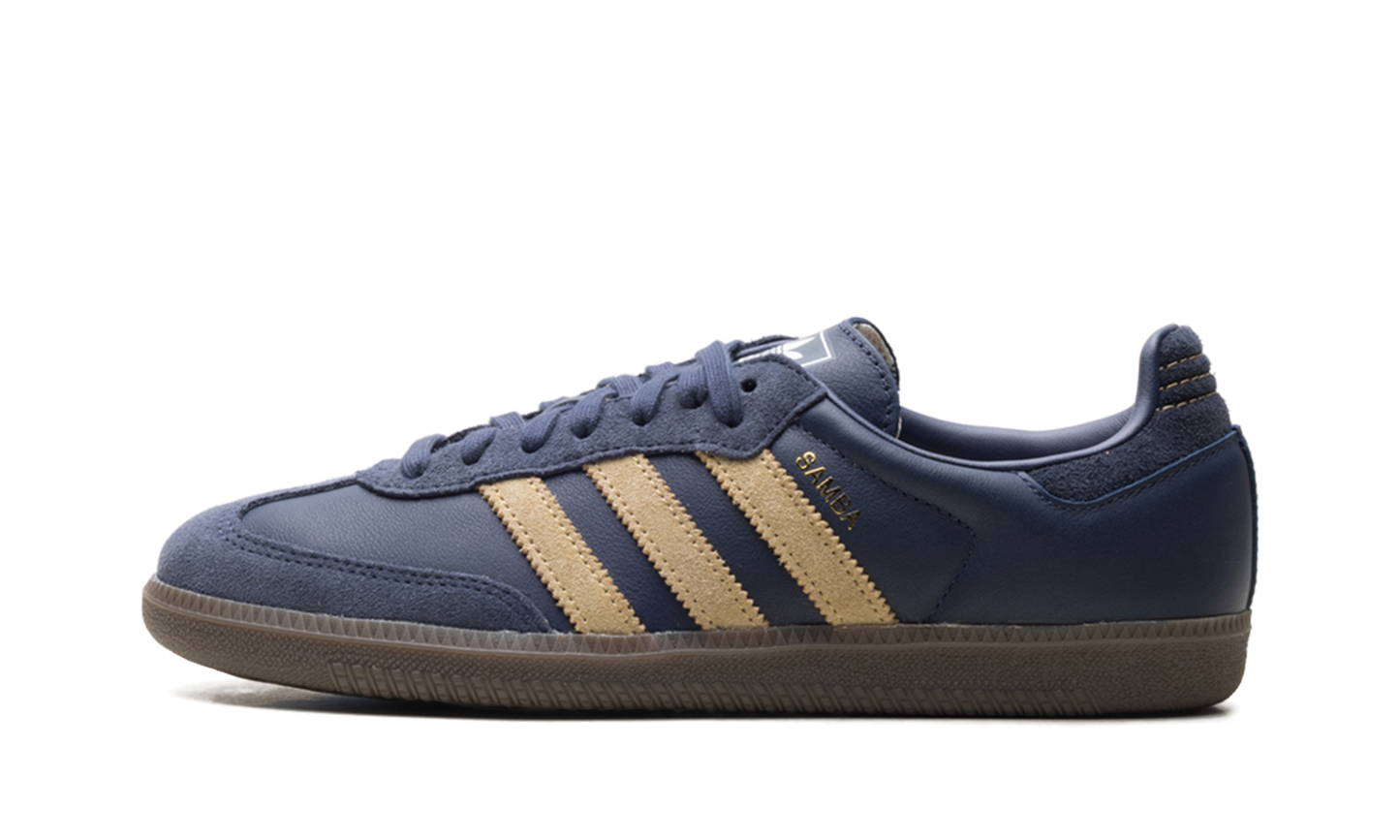 Adidas SAMBA OG "Shadow Navy Golden Beige" JR0894