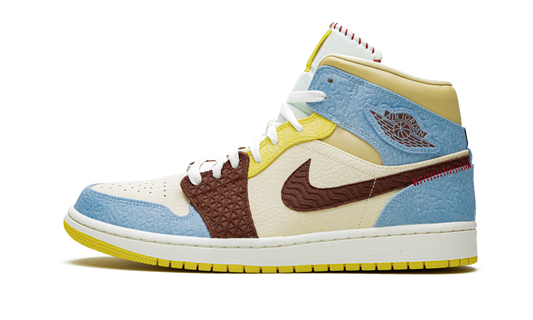 Air Jordan 1 Mid SE Maison Chateau Rouge Fearless CU2803 200