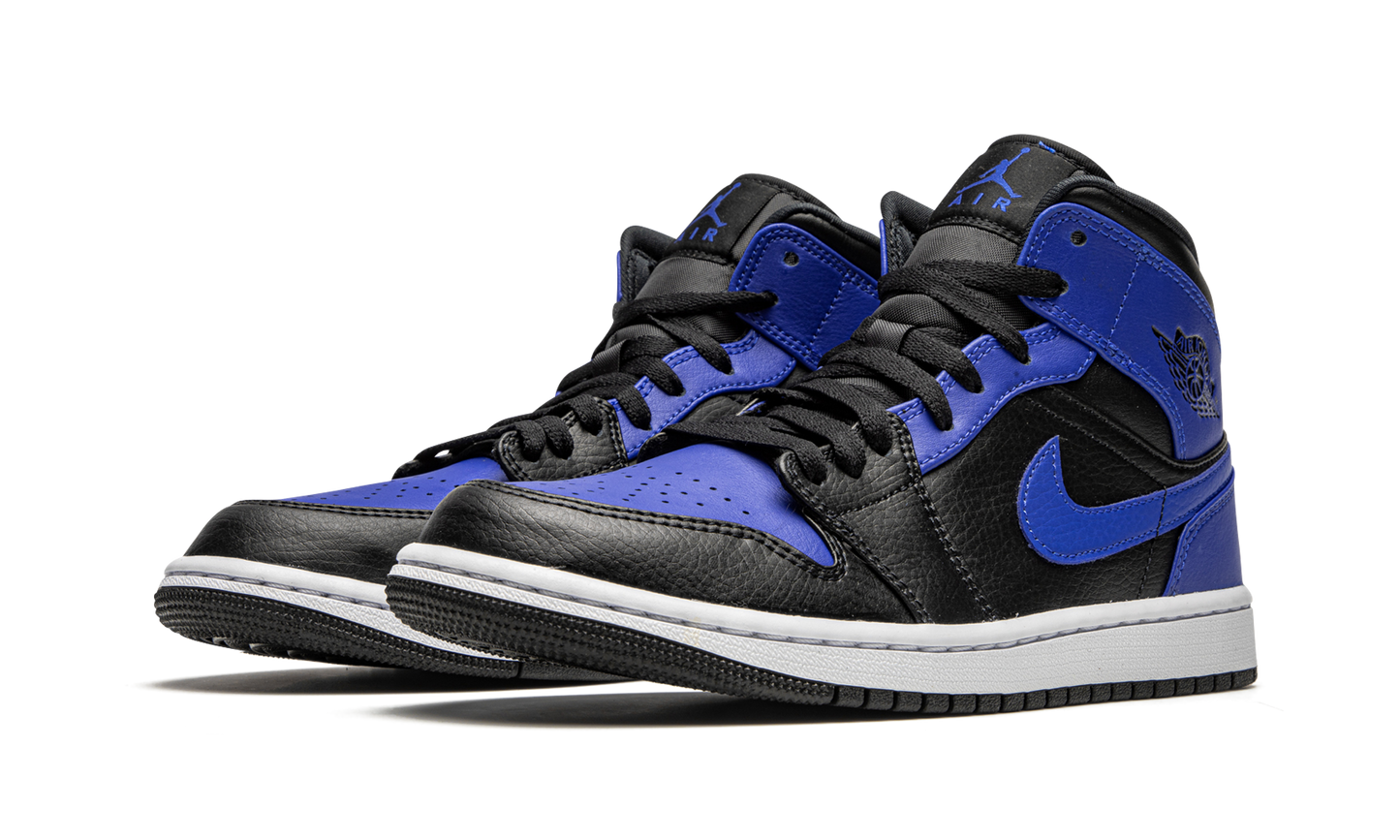Air Jordan 1 Mid Hyper Royal 554724 077