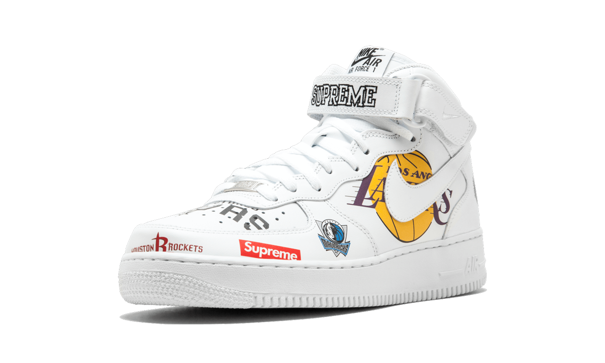 Nike Air Force 1 MID 07 / Supreme "NBA" AQ8017 100