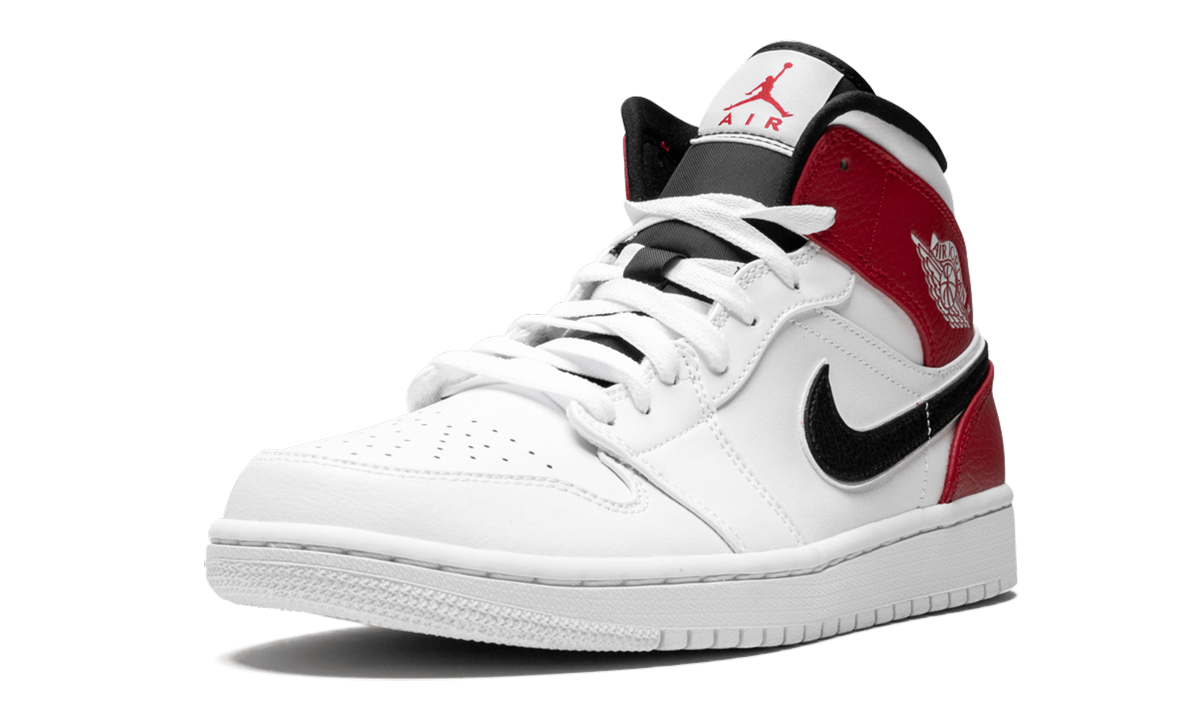 Air Jordan 1 Mid White Chicago 554724 116
