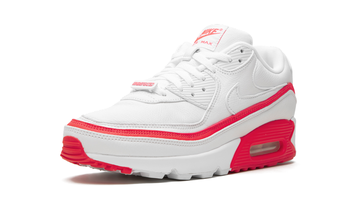 Nike Air Max 90 / UNDFTD "Undefeated White/Red" CJ7197 103