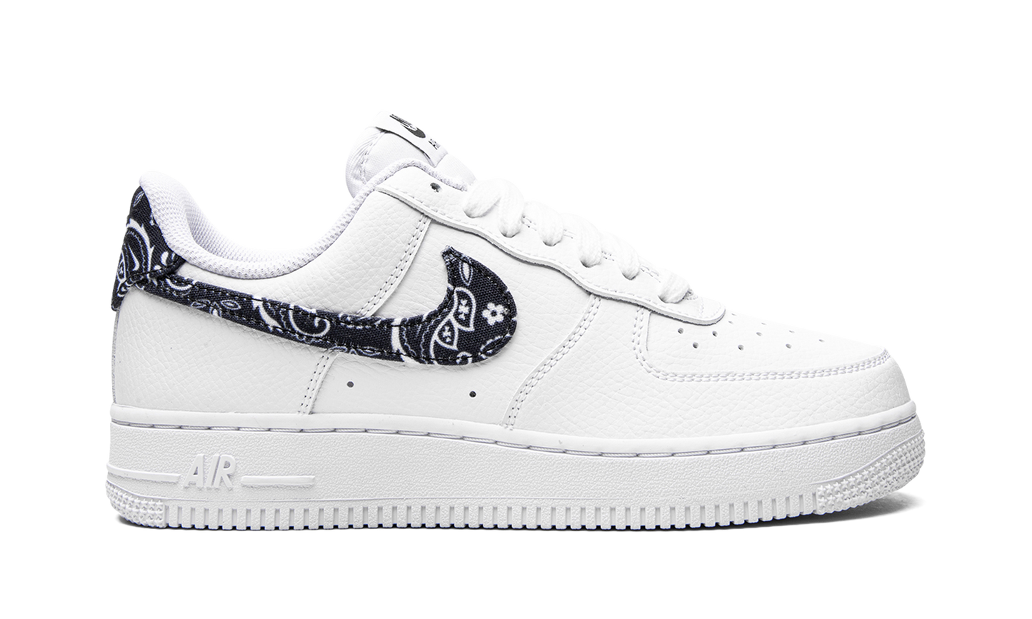 Nike AIR FORCE 1 LO '07 MNS WMNS Black Paisley DH4406 101
