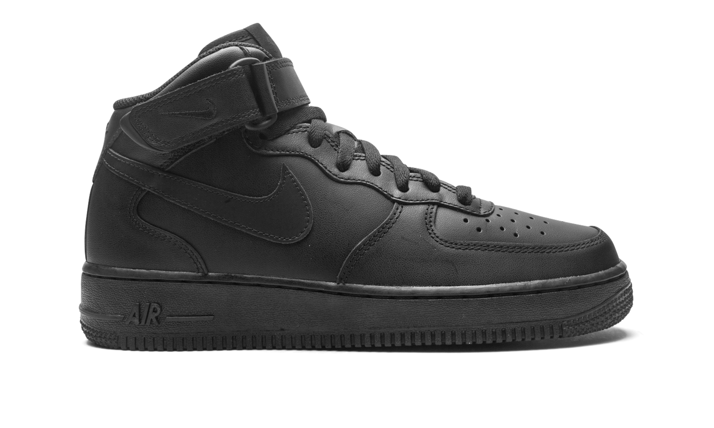 Nike Air Force 1 Mid '07 "2021 Release Triple Black" CW2289 001