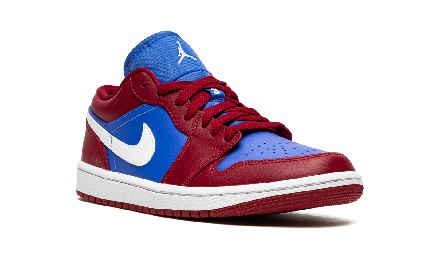 AIR JORDAN 1 LO WMNS Pomegranate / Medium Blue DC0774 604