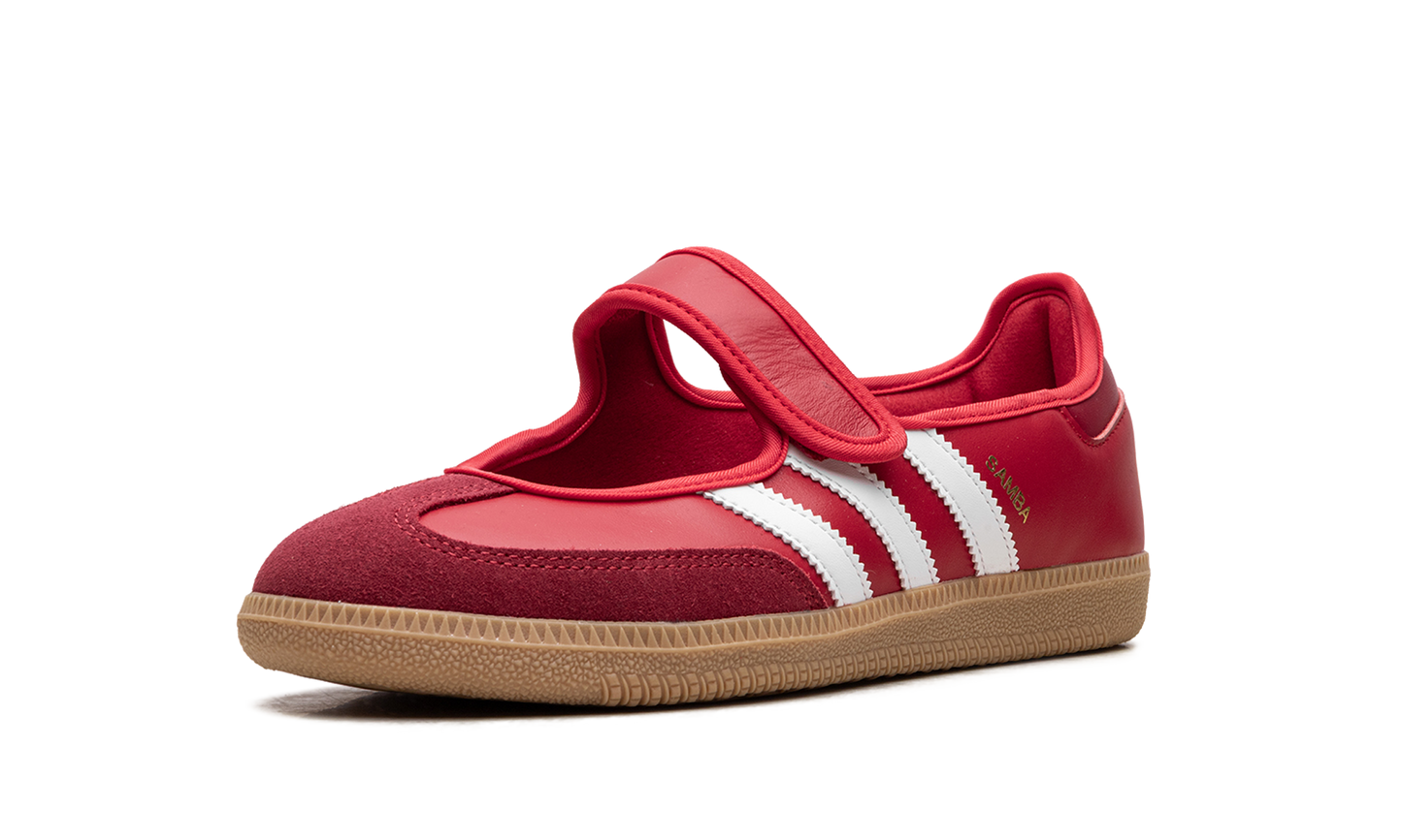 Adidas Samba Jane "Scarlet White Gum" JQ6446
