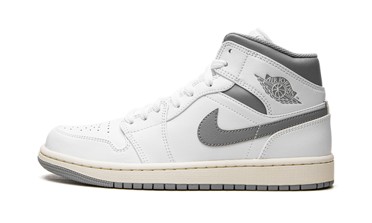 Air Jordan 1 Mid White / Stealth Grey 554724 135