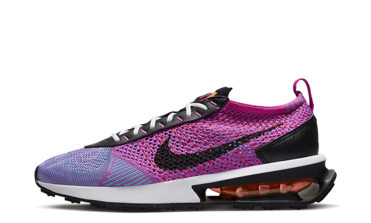 Nike AIR MAX FLYKNIT RACER WMNS "FUCHSIA DREAM/BLACK/BALTIC BLUE/VIVID ORANGE" FD0822 500