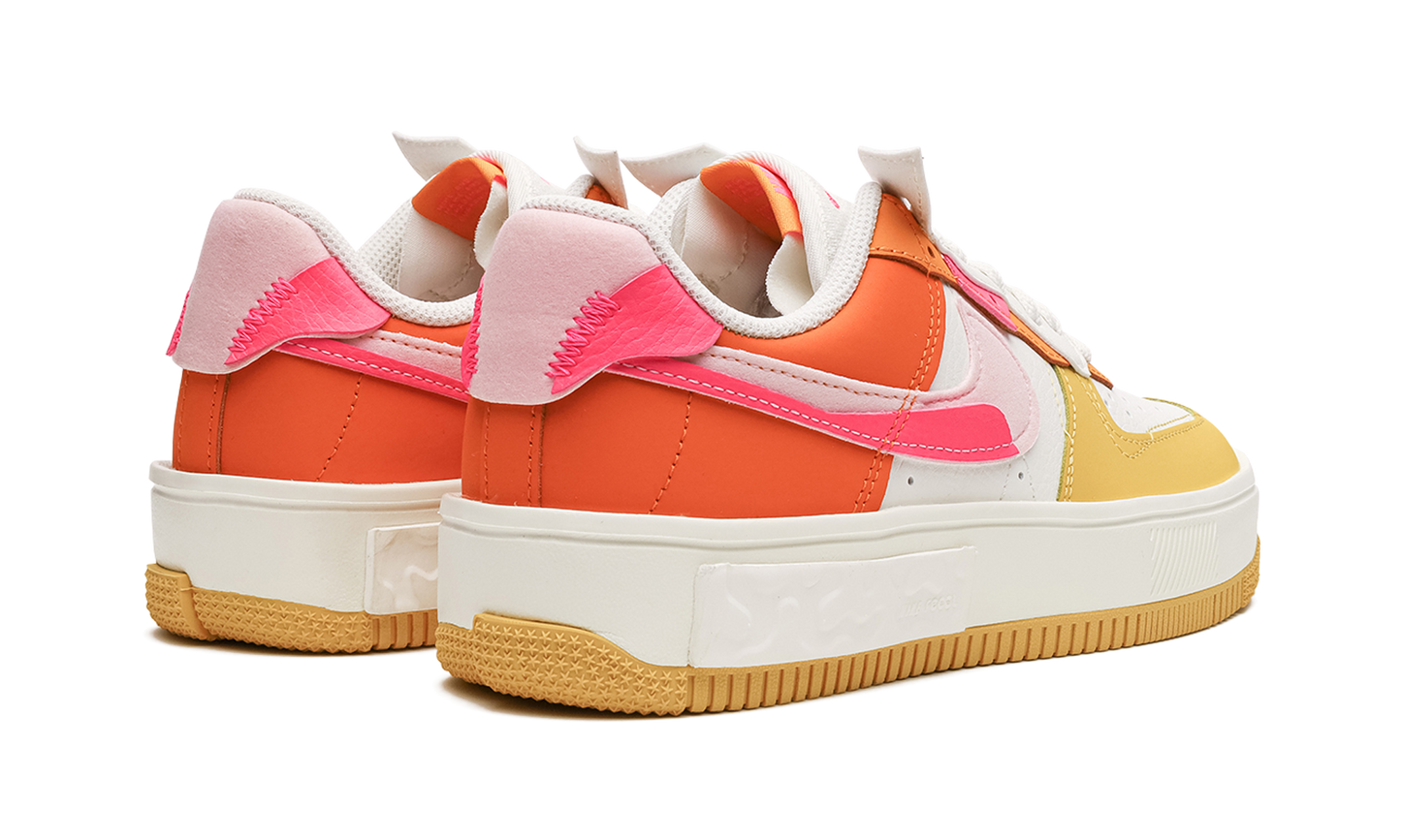 Nike AIR FORCE 1 FONTANKA MNS WMNS Summit White/Solar Flare/Medium Soft Pink/Hyper Pink DX2675 100
