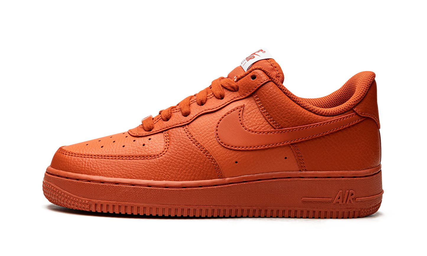 Nike AIR FORCE 1 '07 MNS WMNS Triple Orange DZ4442 800