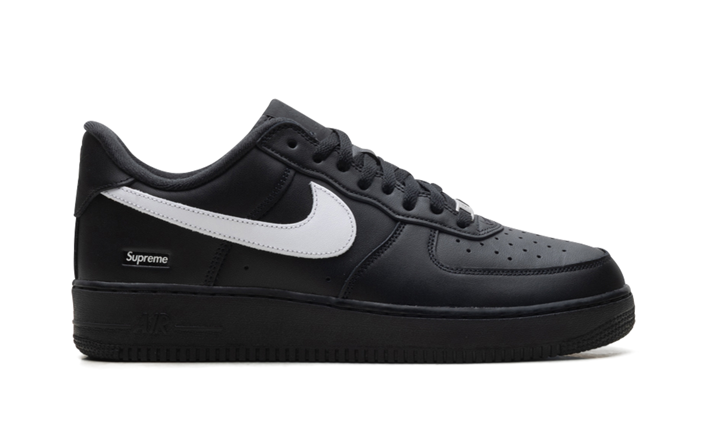 Nike Air Force 1 Low "Supreme - Mini Box Logo Black / White" CU9225 002