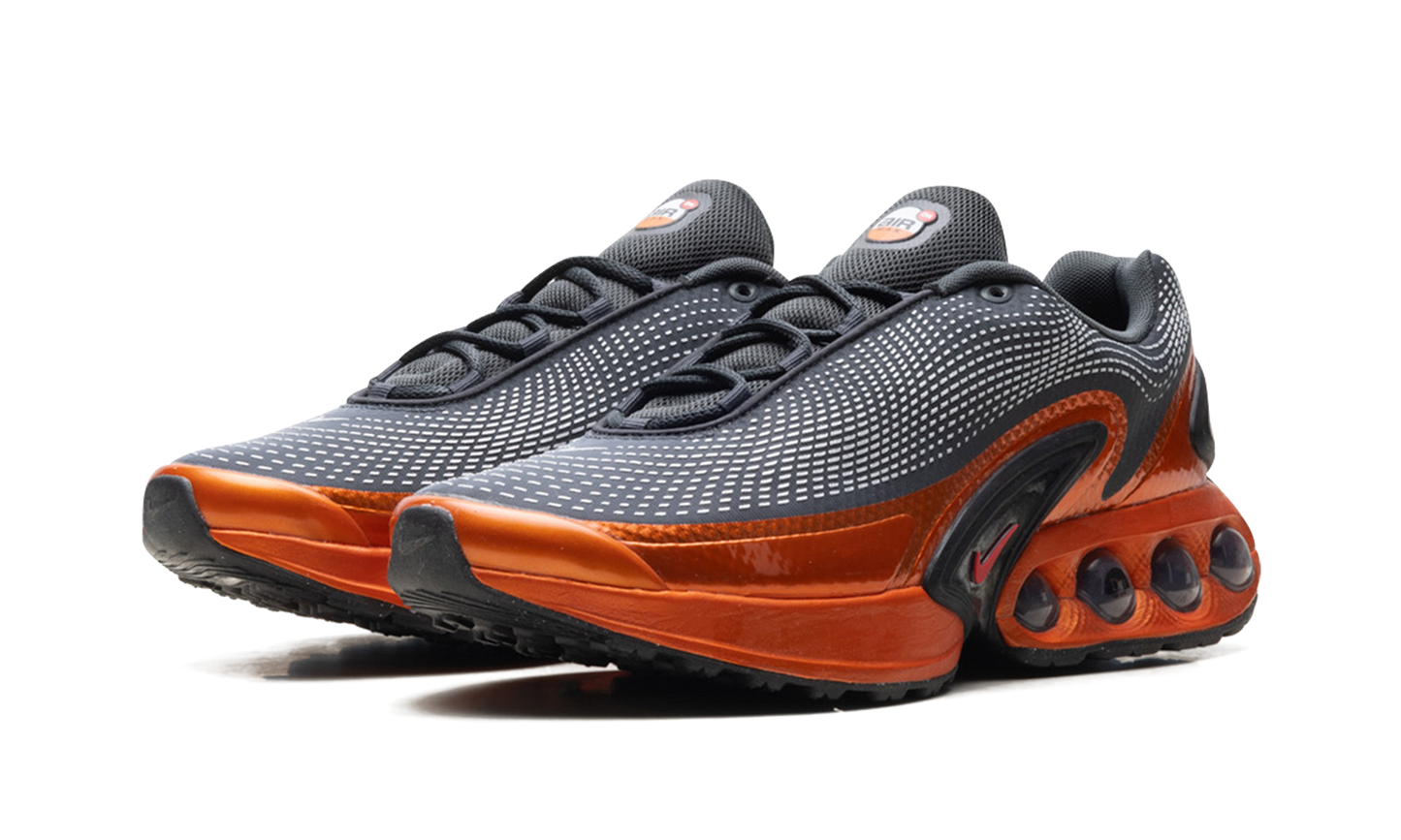 Nike AIR MAX DN QS "Dark Smoke Grey/Metallic Dark Grey/Salsa Red" HJ6695 001