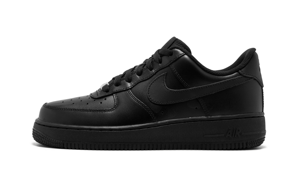 Nike AIR FORCE 1 LO MNS WMNS Triple Black 315115 038