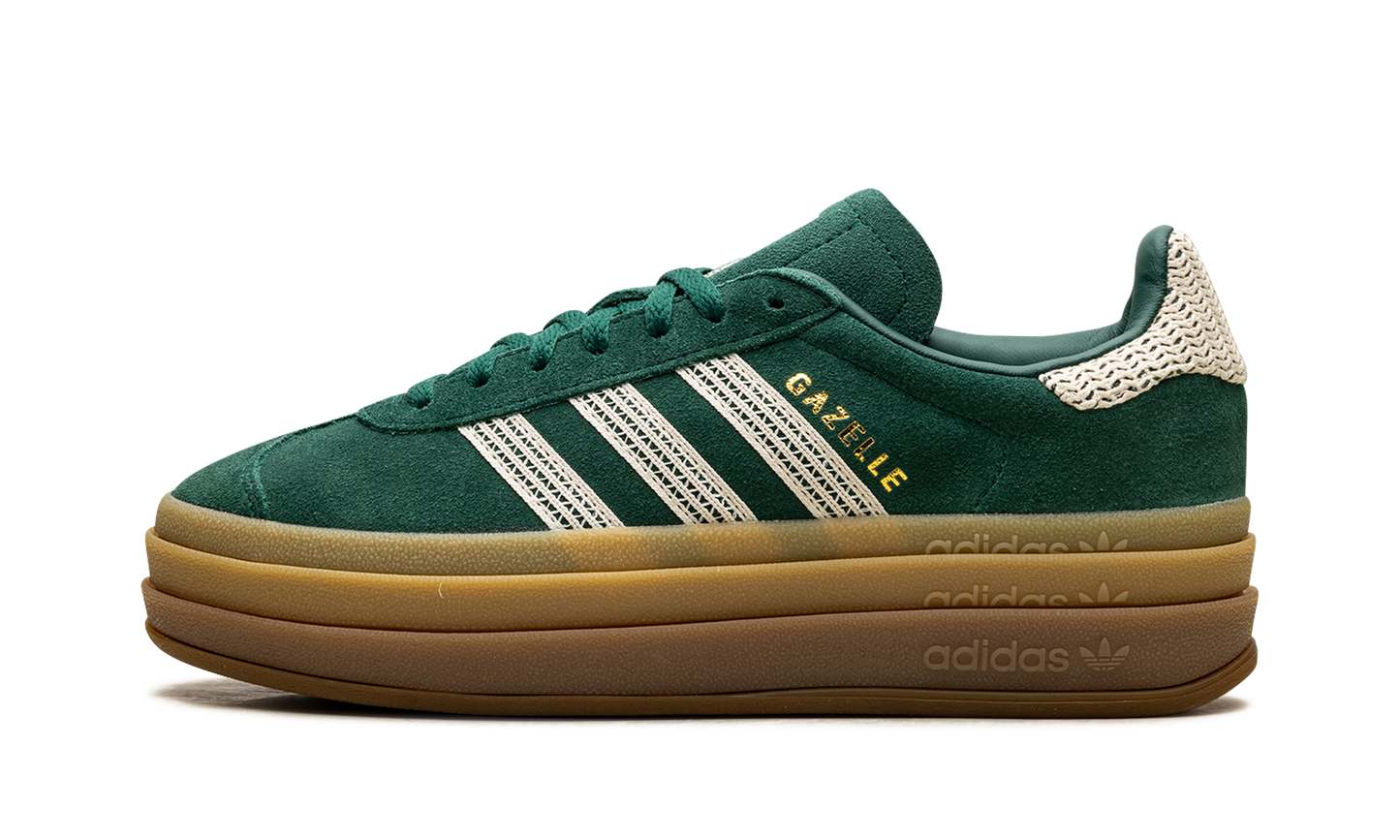 Adidas Gazelle Bold WMNS "Collegiate Green White Gold" JS3358