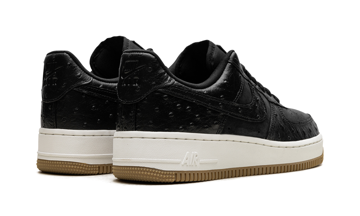 Nike Air Force 1 Low '07 WMNS Black Ostrich DZ2708 002