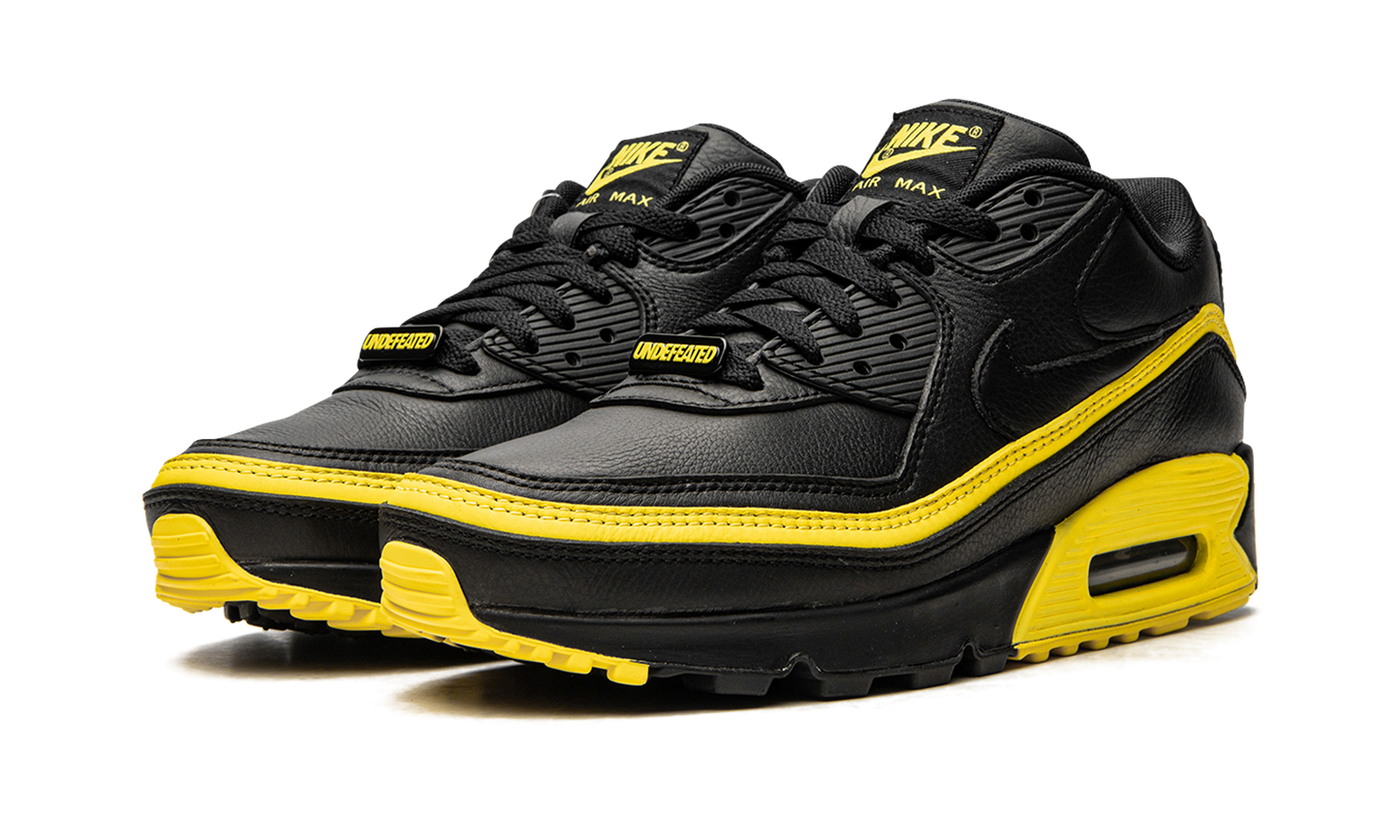 Nike Air Max 90 / UNDFTD "Undefeated Black/Optic Yellow" CJ7197 001