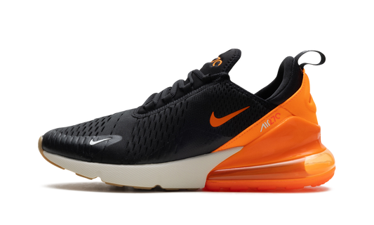 Nike Air Max 270 "Black/Total Orange-Bright Crimson" AH8050 030