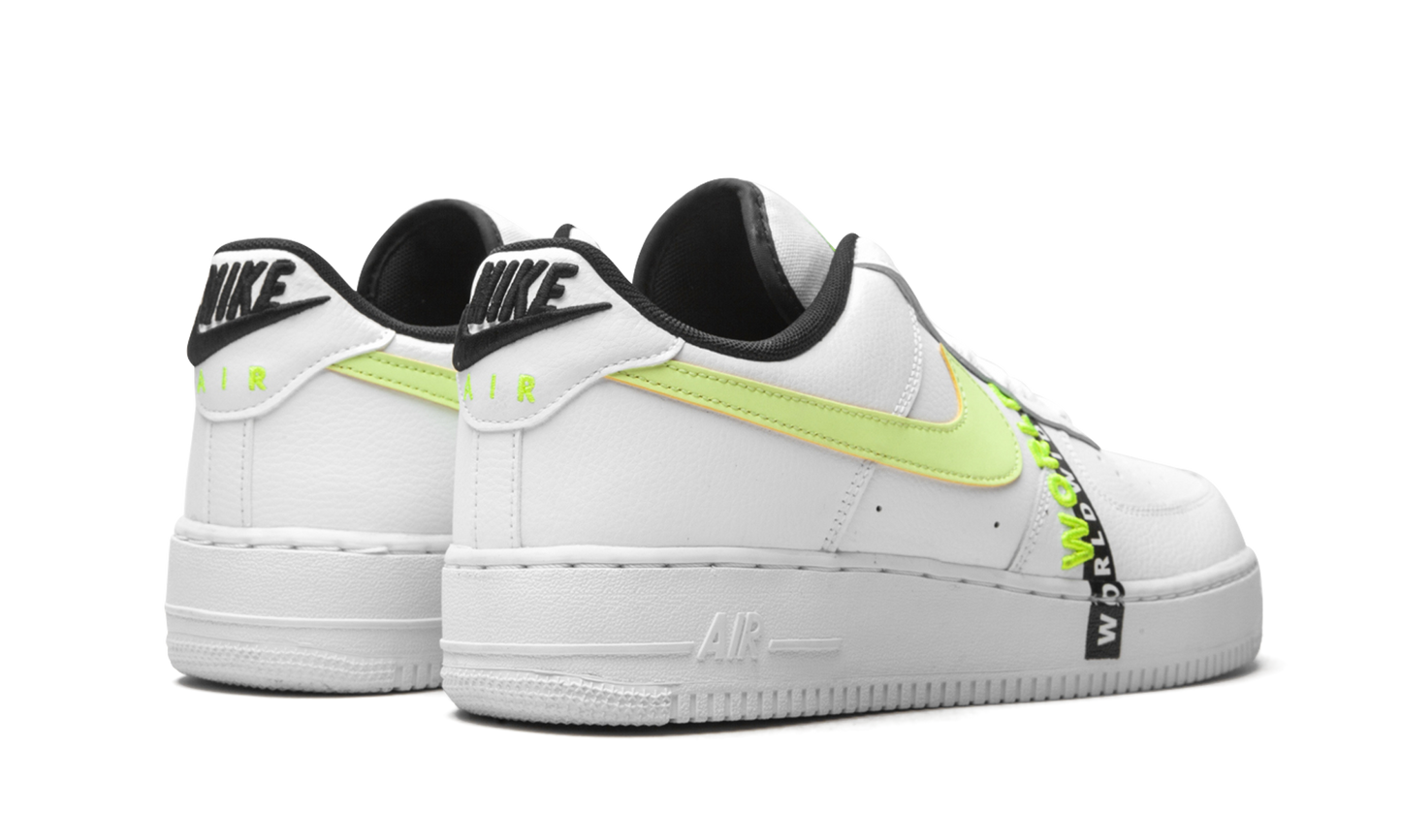 Nike Air Force 1 Low "Worldwide White Volt"