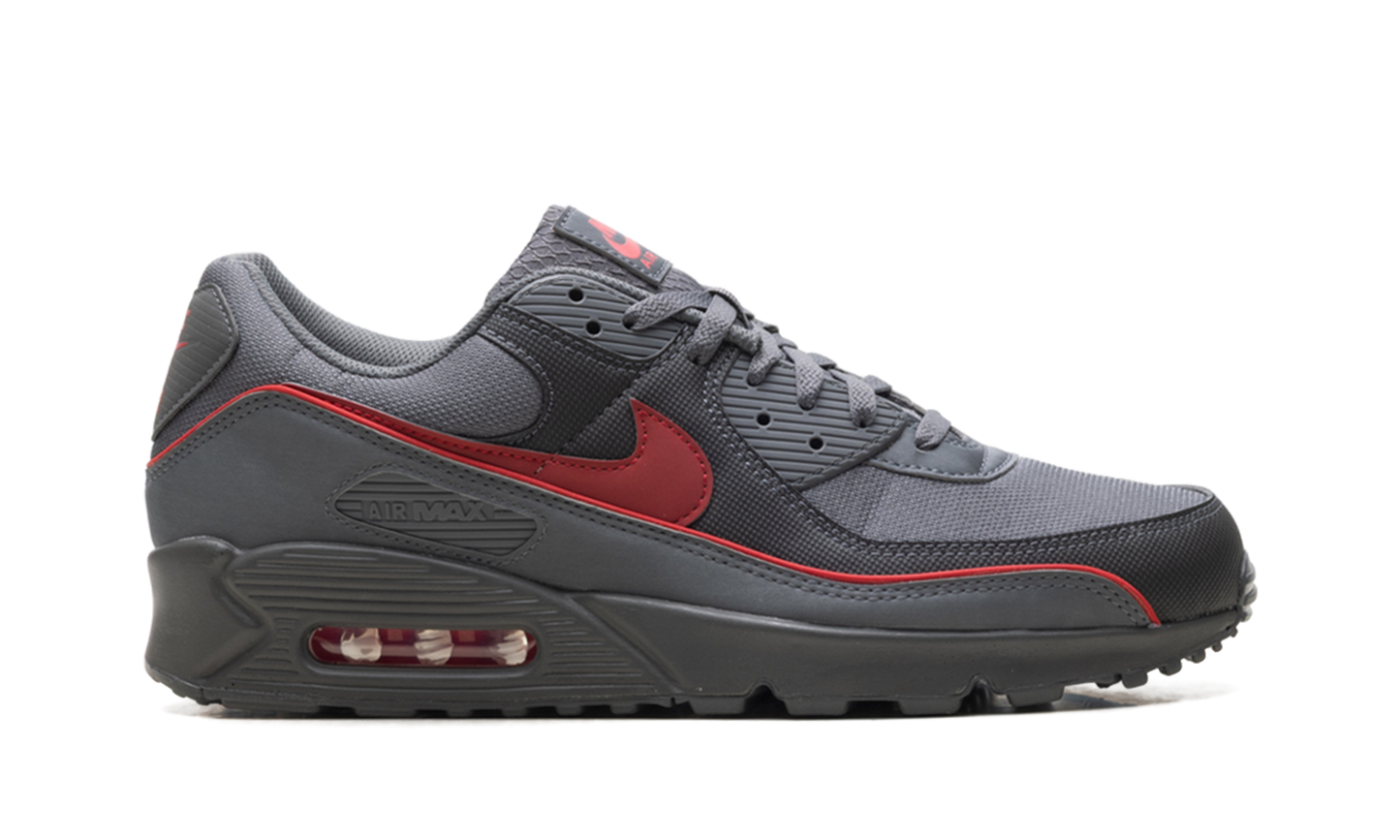 Nike Air Max 90 Premium "Iron Grey University Red" HV4517 001