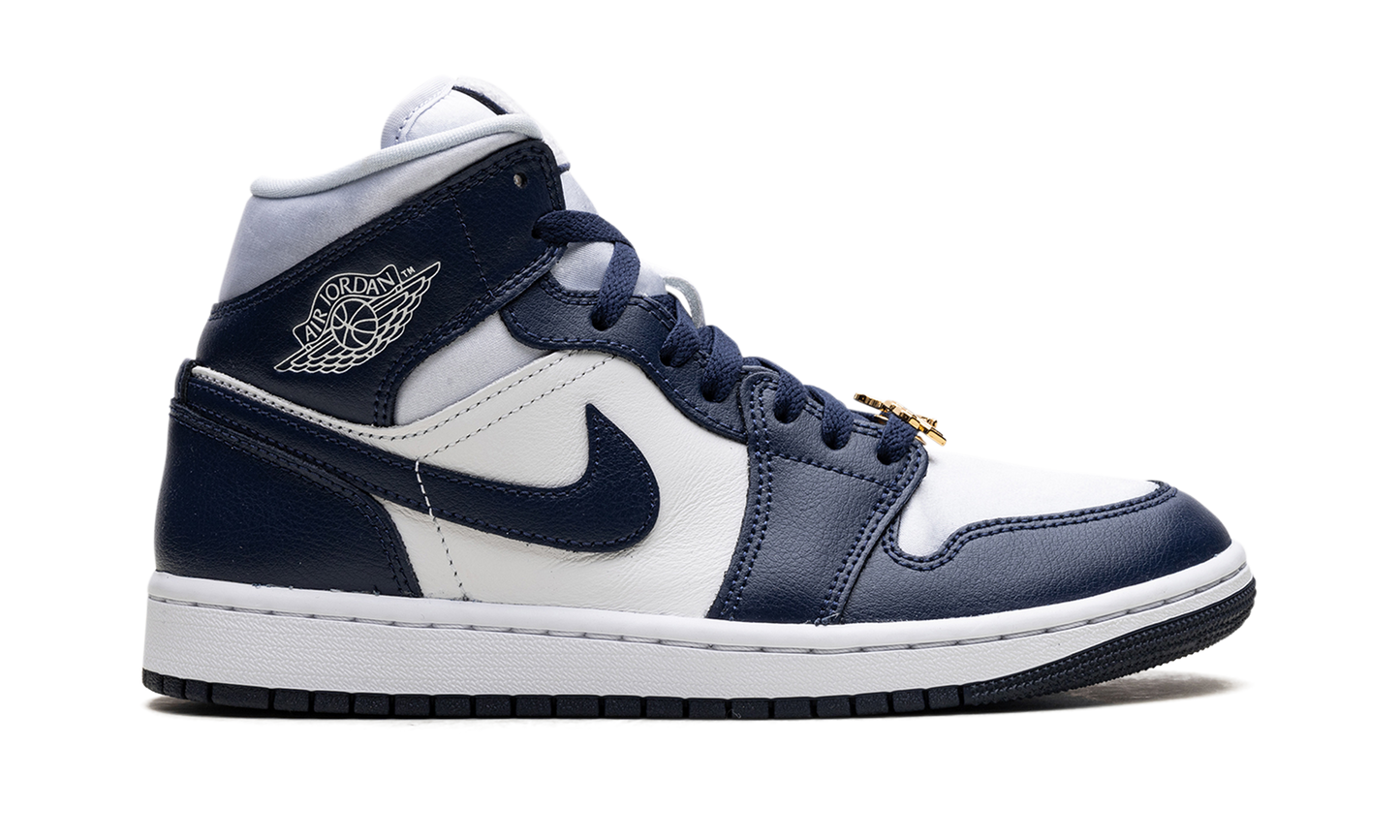 Jordan 1 Mid WMNS Football Grey White Midnight Navy FZ8777 044