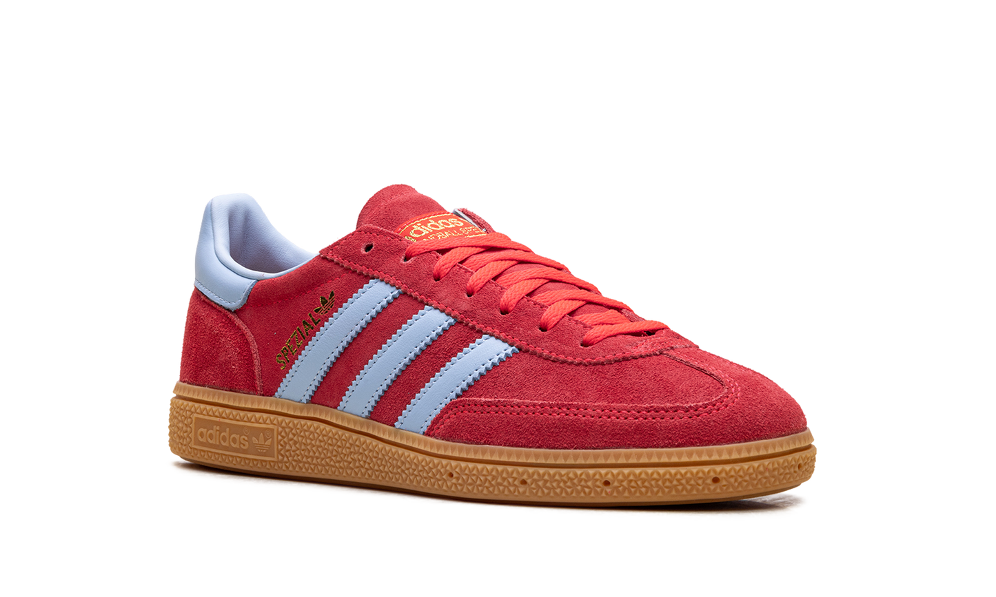 Adidas Handball Spezial WMNS "Lucid Red Glow Blue Gum" JR3607