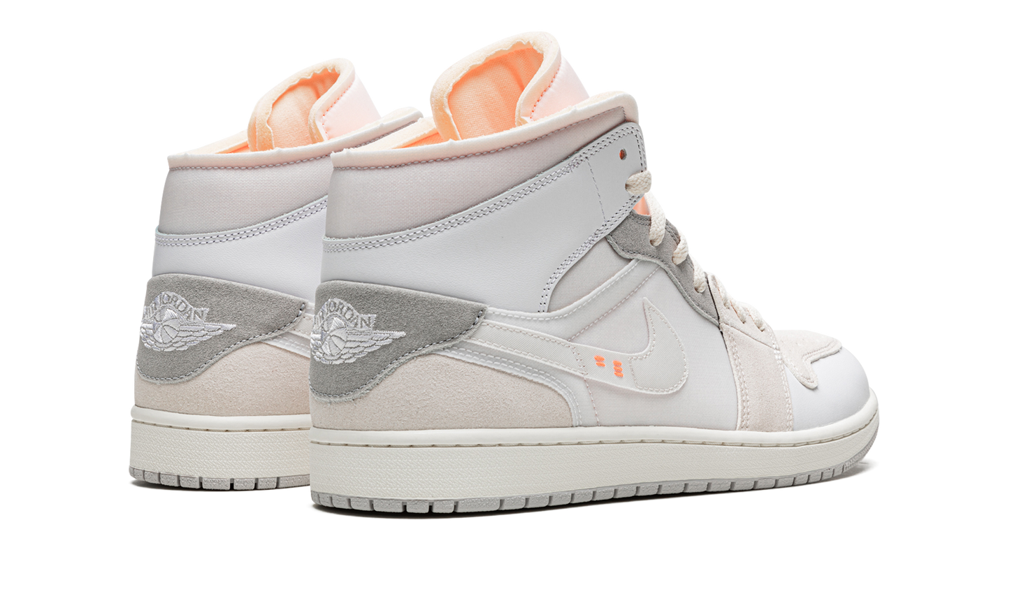 Air Jordan 1 Mid SE Craft NEUTRAL GREY DM9652 100