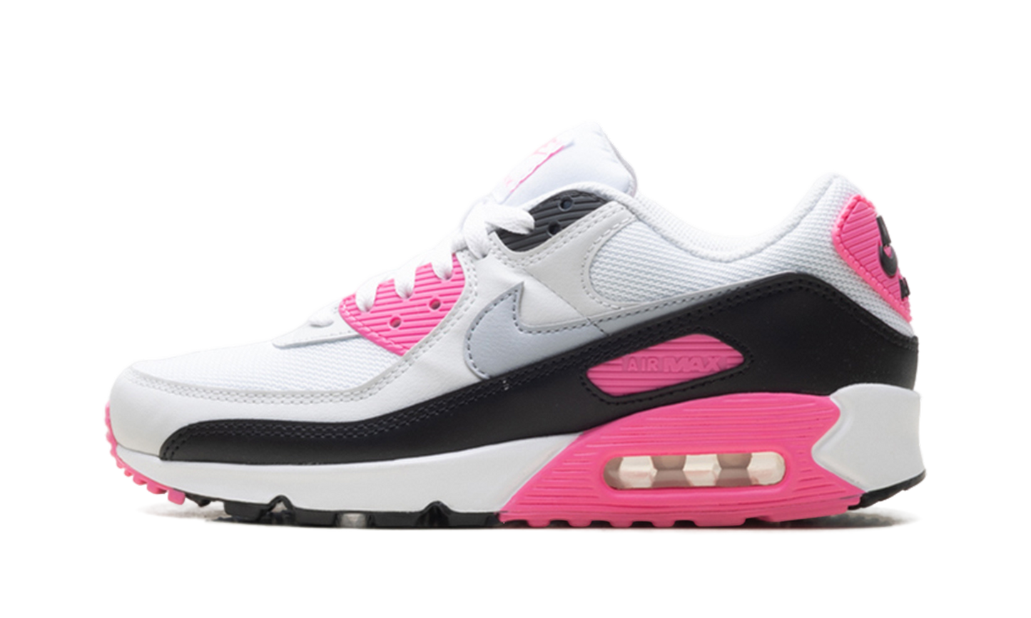 Nike Air Max 90 WMNS "White Pink Glow Wolf Grey" IM4613 100