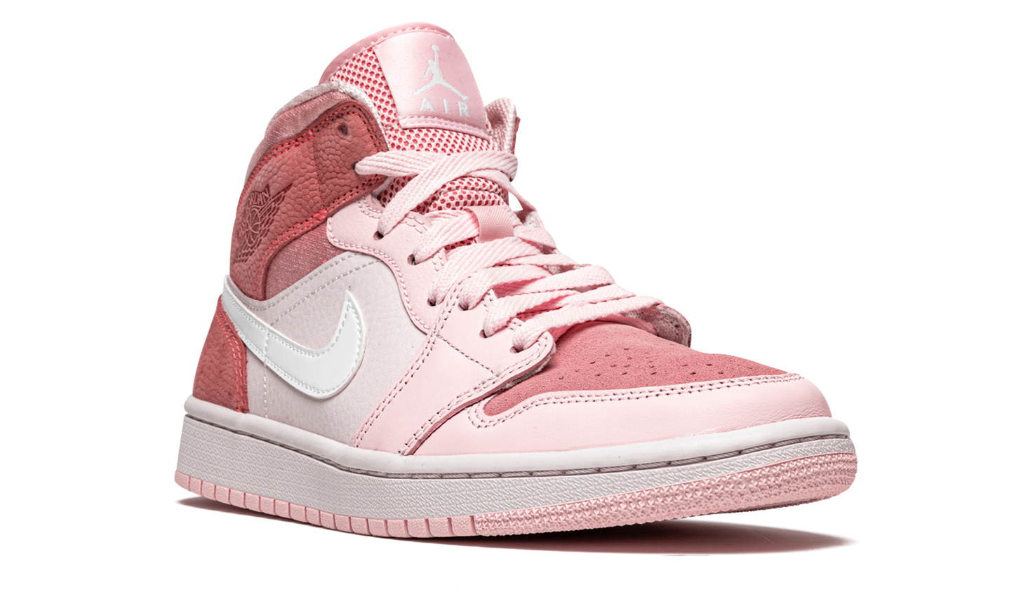 Air Jordan 1 Mid WMNS Digital Pink CW5379 600