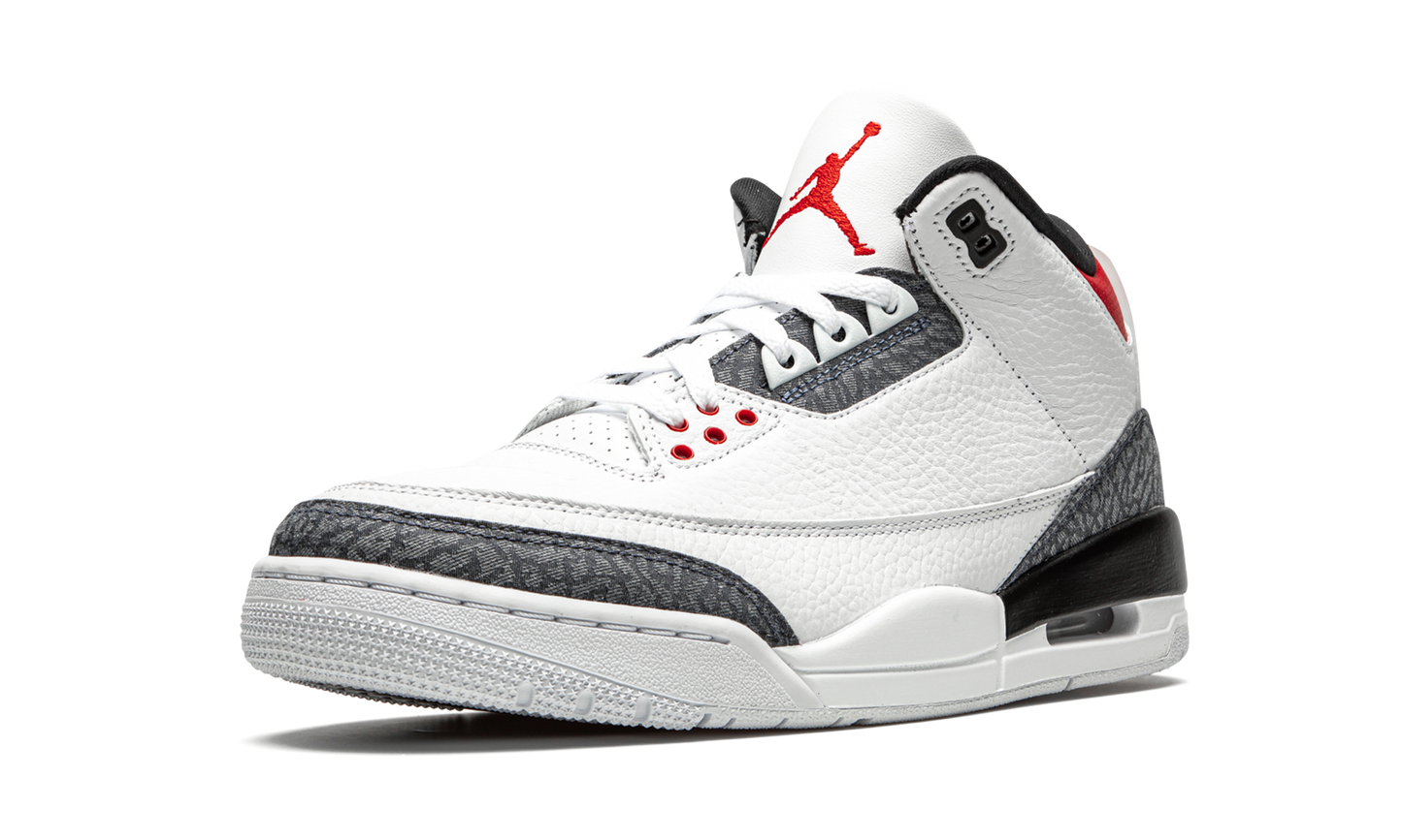 Air Jordan 3 Retro SE DNM Fire Red Denim CZ6431 100
