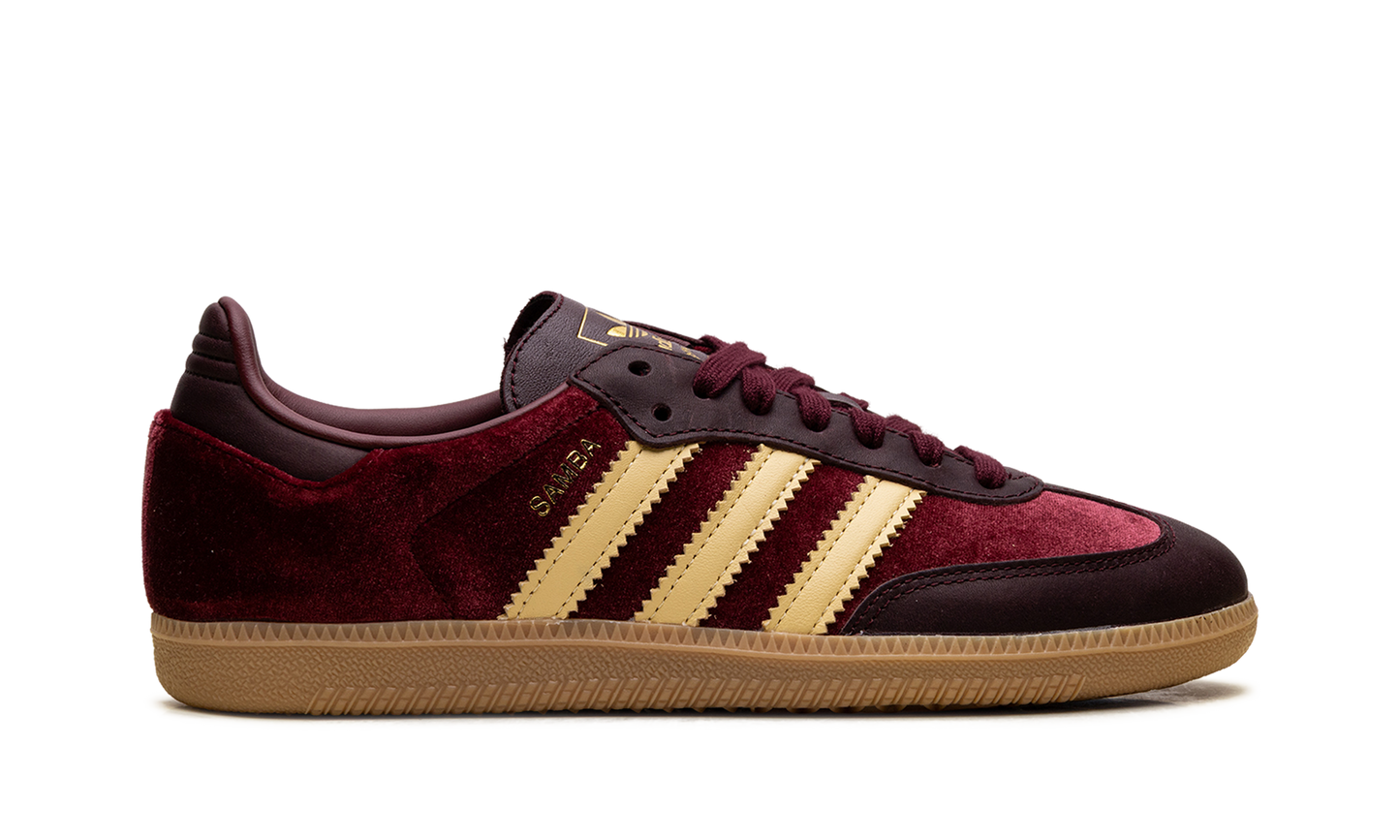 Adidas Samba OG WMNS "Shadow Red Velvet" JS1394