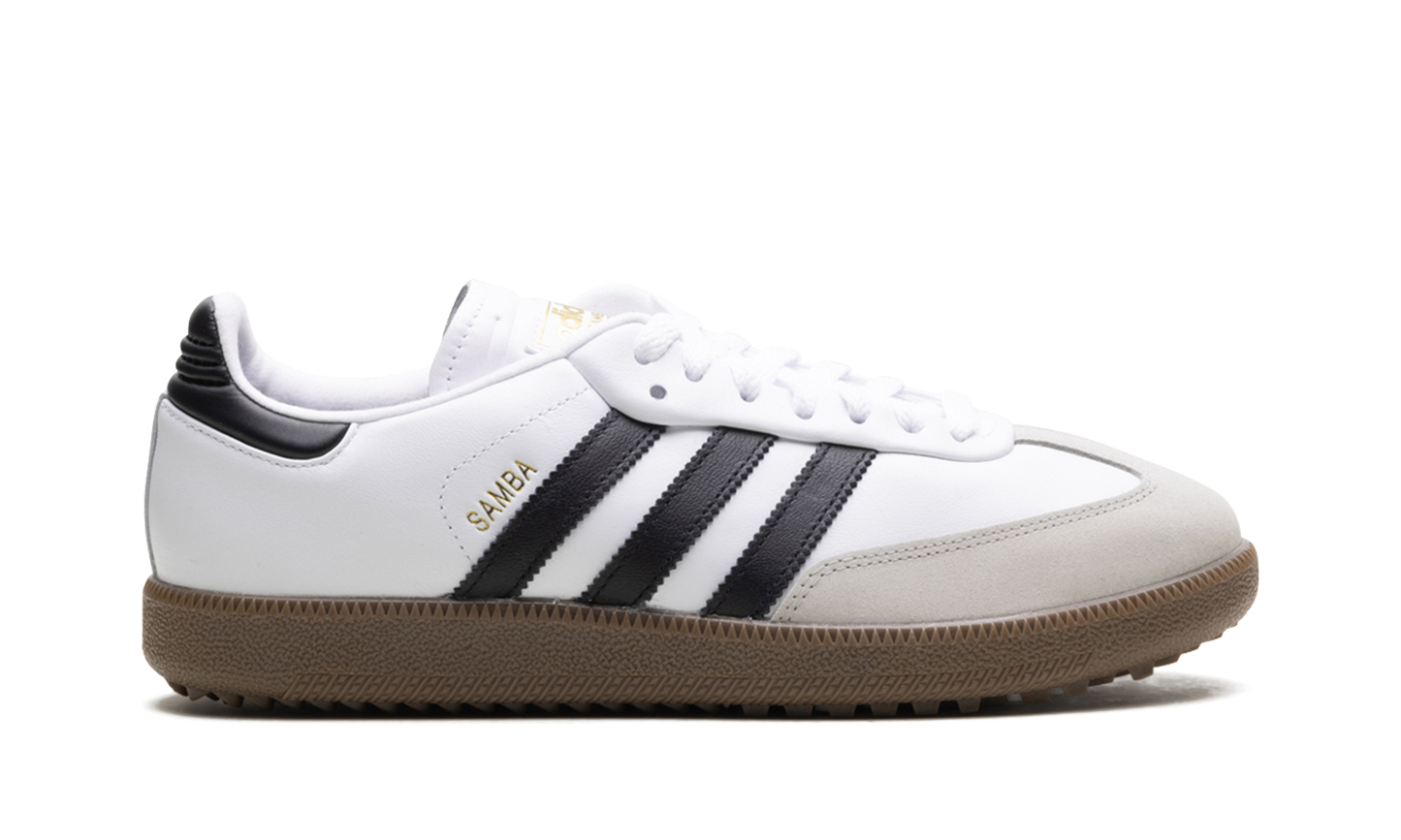 Adidas Samba Spikeless Golf "White Black Gum" JH6149