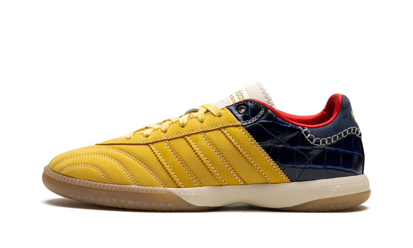 Adidas Samba Millenium "Wales Bonner - Fade Gold / Navy Croc" IH8407