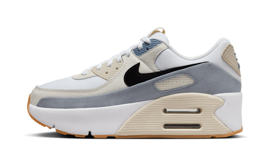 Nike Air Max 90 LV8 WMNS "White Ashen Slate Light Orewood Brown Black" FD4328 106