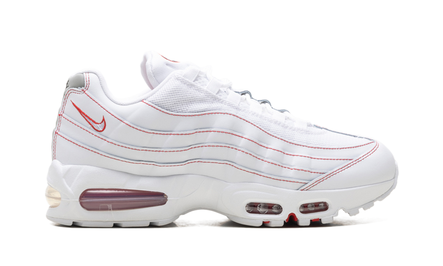 Nike Air Max 95 OG "Big Bubble White University Red" IB7936 100