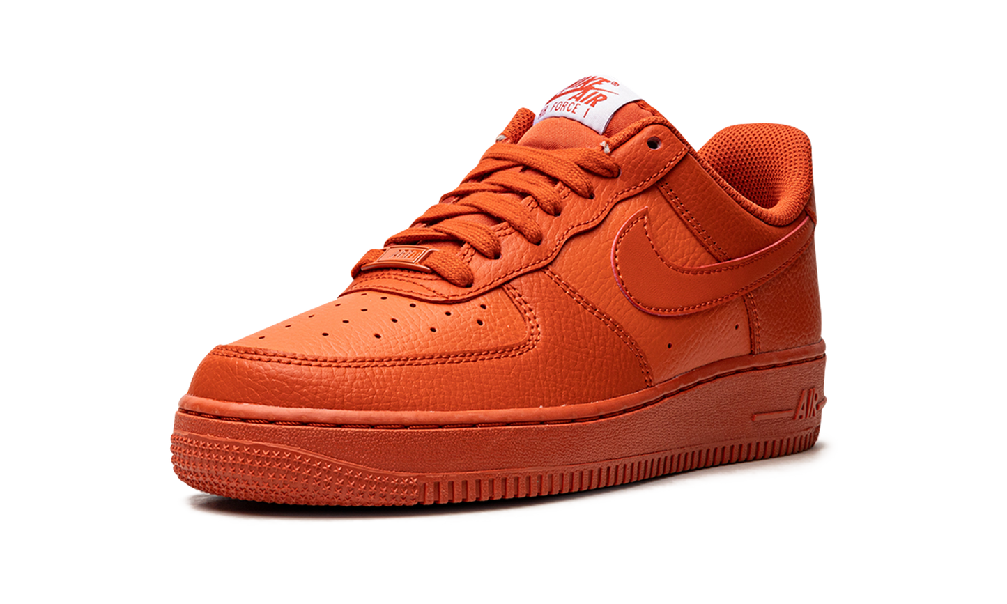 Nike AIR FORCE 1 '07 MNS WMNS Triple Orange DZ4442 800