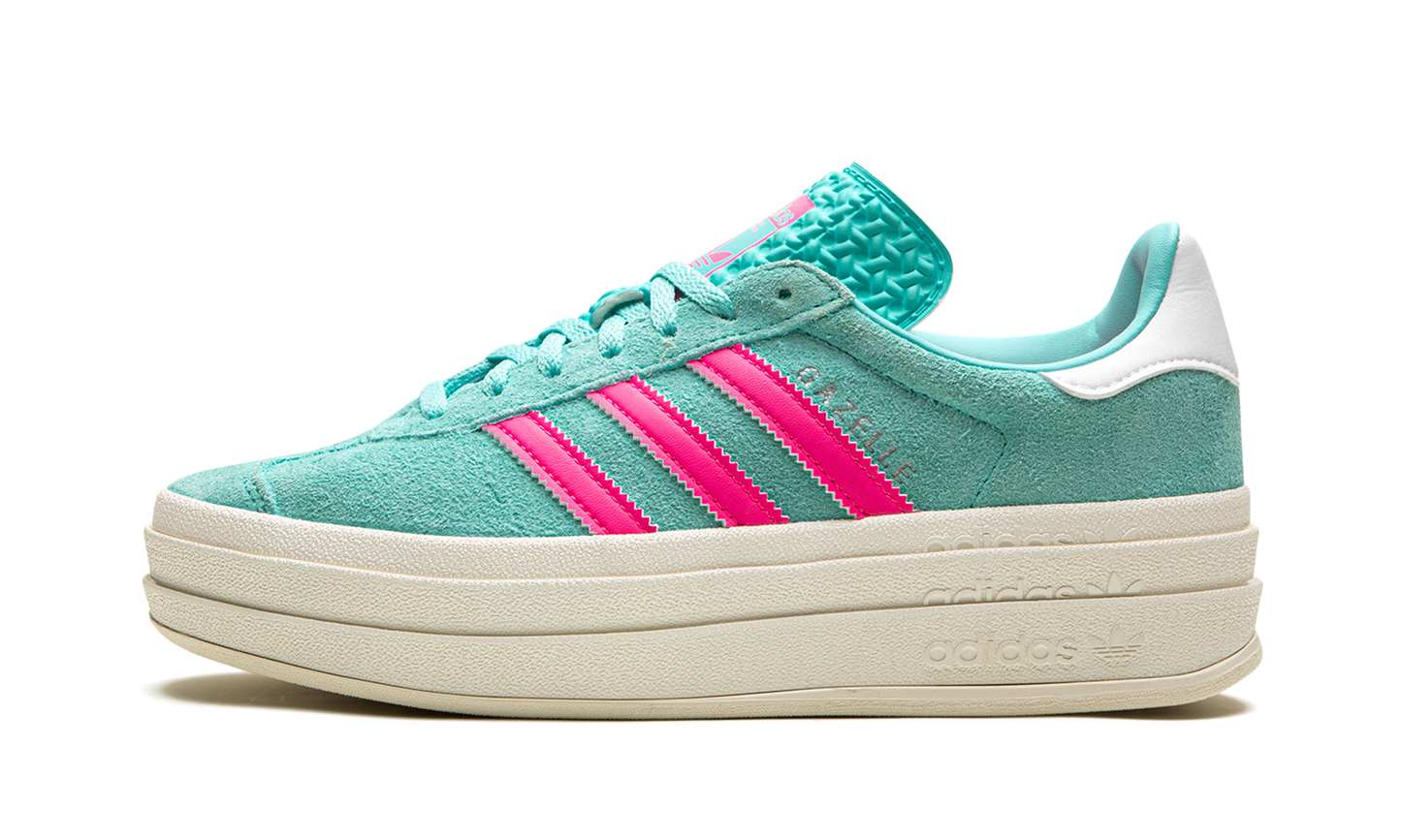 Adidas GAZELLE BOLD WMNS "Flash Aqua / Lucid Pink" ID7026