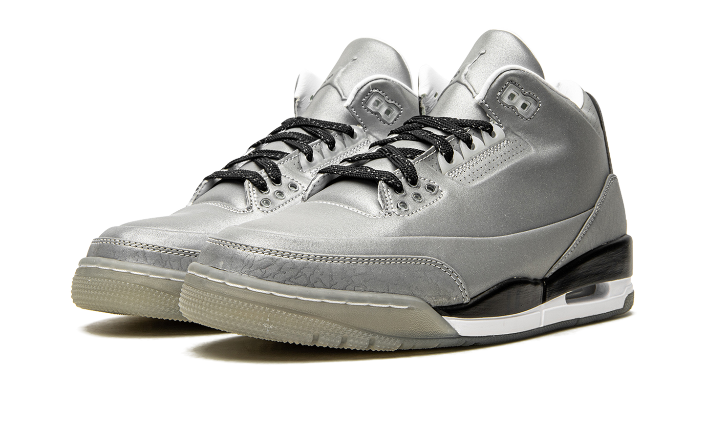 Air Jordan 3 5Lab3 Silver 631603 003