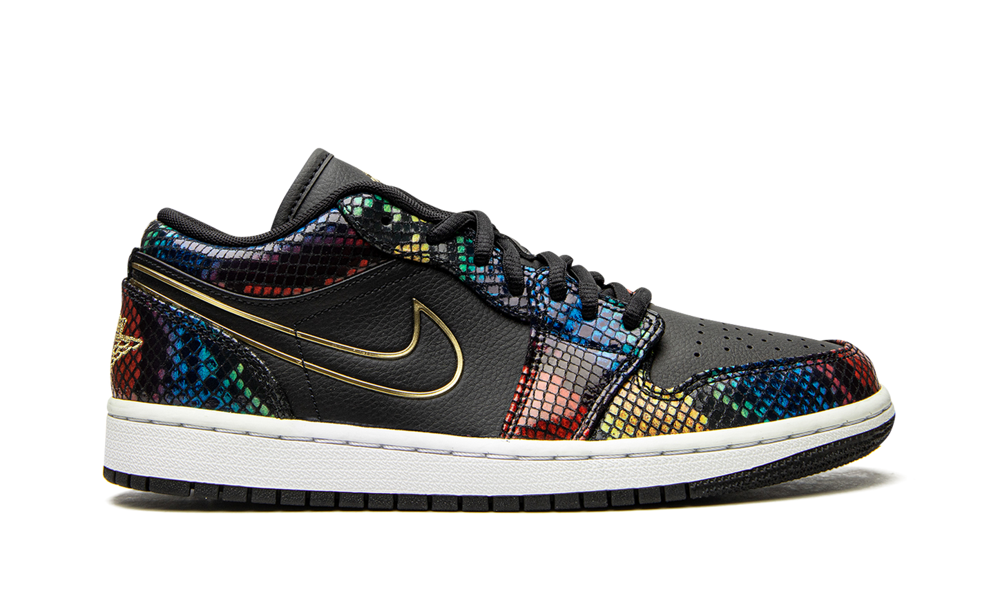 Air Jordan 1 Low WMNS Multicolor Snakeskin CW5580 001