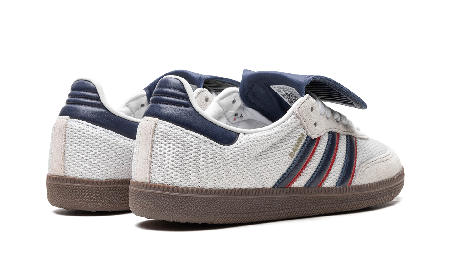 Adidas Samba LT "Crystal White Dark Blue" IE9169