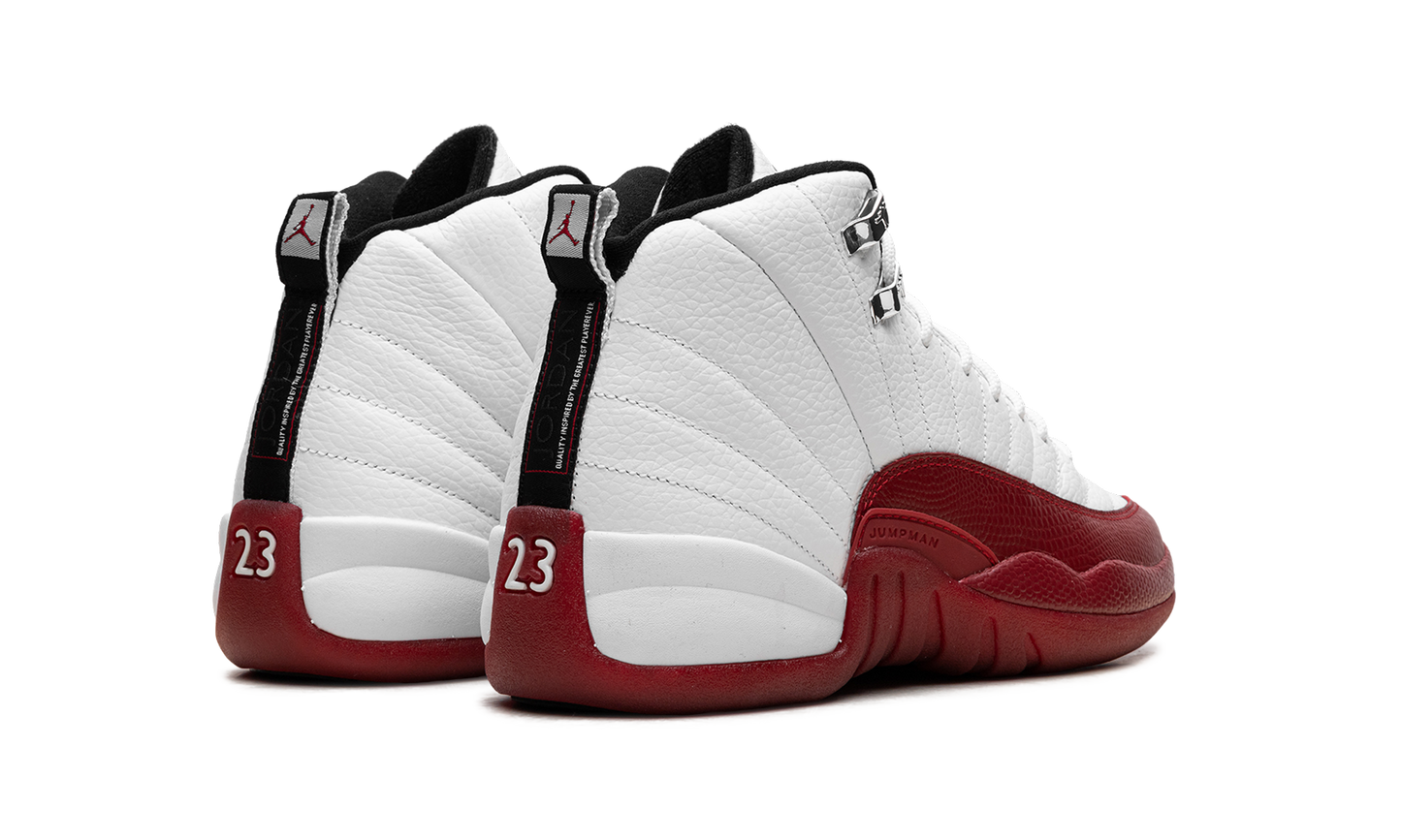 Air Jordan 12 Retro GS CHERRY 153265 110