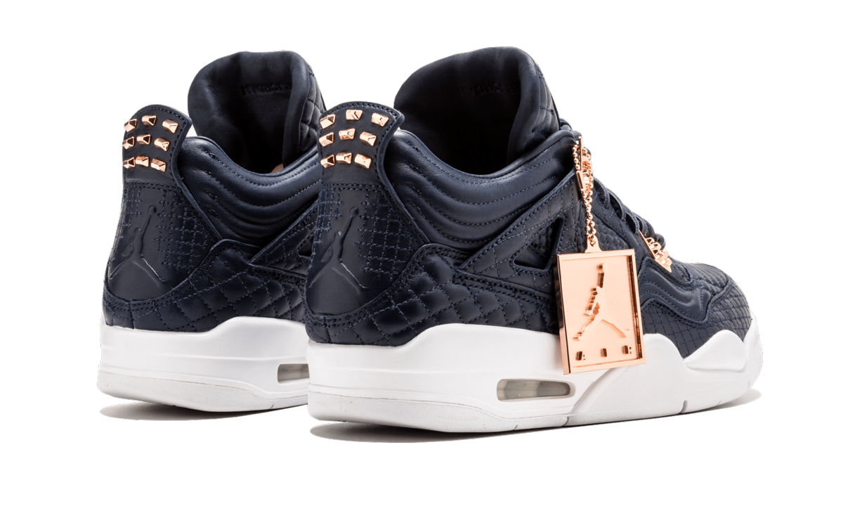 Air Jordan 4 Retro Premium Obsidian 819139 402