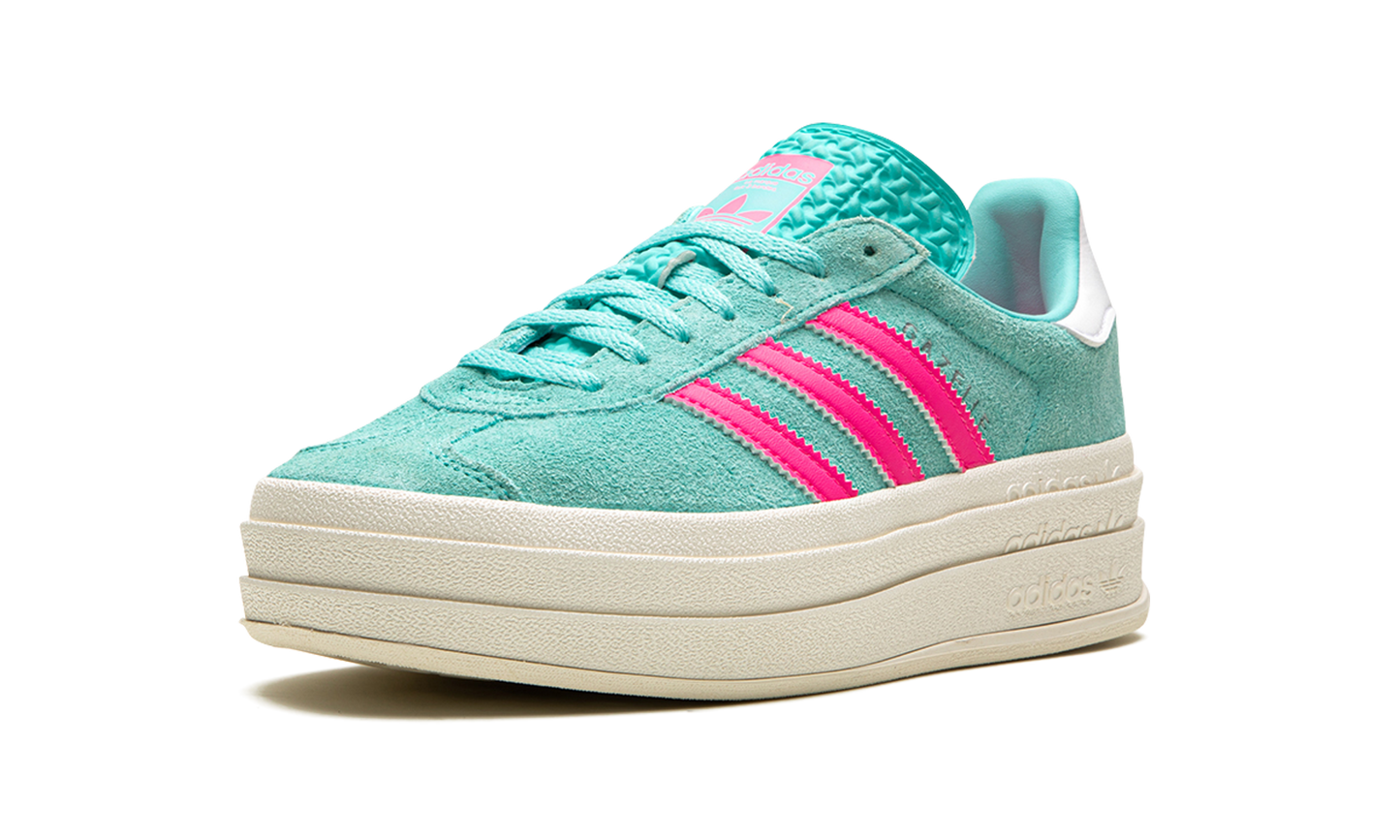 Adidas GAZELLE BOLD WMNS "Flash Aqua / Lucid Pink" ID7026