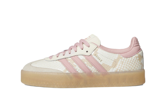 Adidas Sambae Snakeskin WMNS "Cream White Wonder Mauve" JR3803