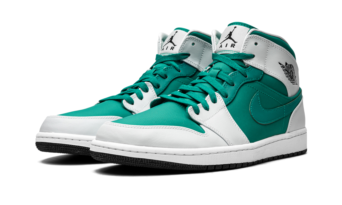 Air Jordan 1 Mid Lush Teal 554724 306