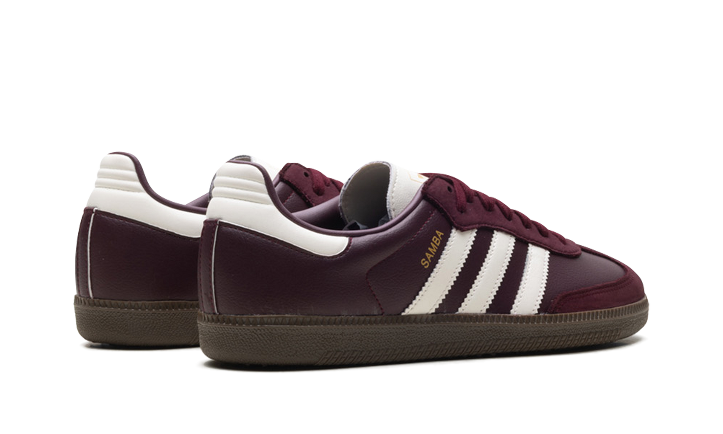Adidas Samba OG WMNS "Maroon Off White Gum" JR8844