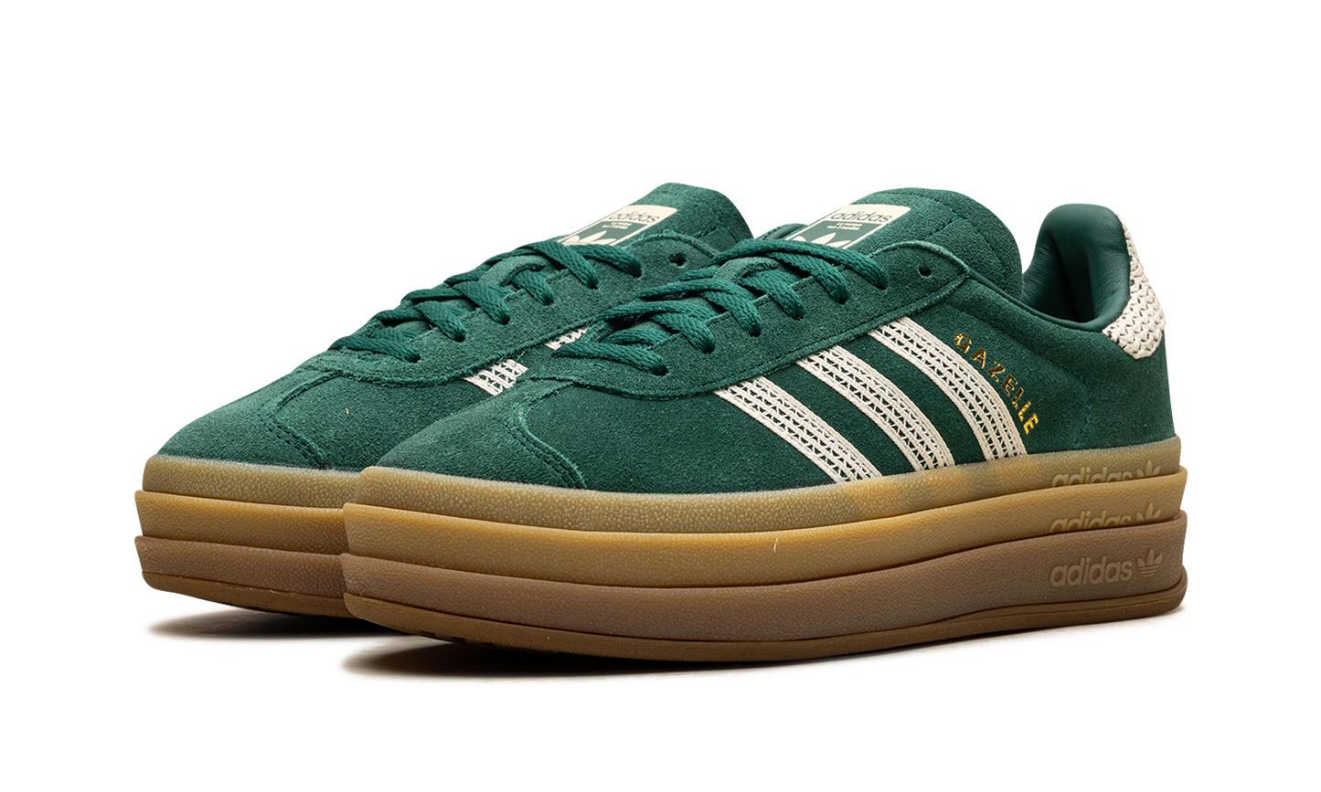 Adidas Gazelle Bold WMNS "Collegiate Green White Gold" JS3358