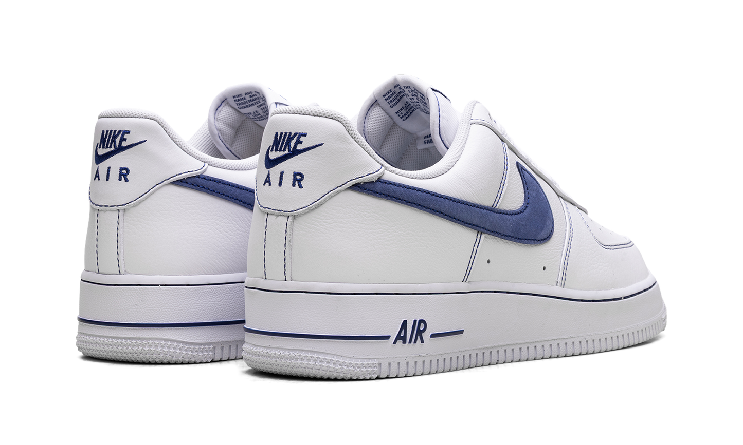 Nike Air Force 1 '07 LV8 "White Deep Royal Contrast Stitch" HQ2037 100