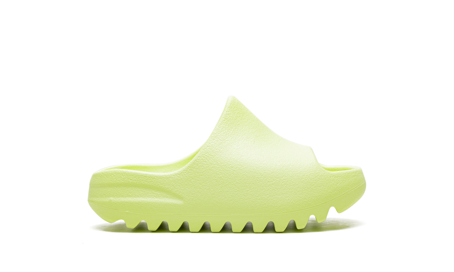 Yeezy Slide Kids "Glow Green" HQ4116