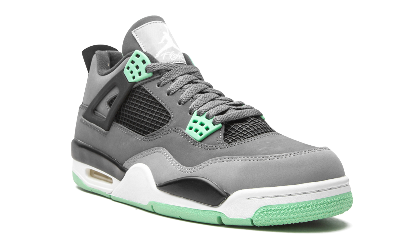 Air Jordan 4 Retro Green Glow 308497 033