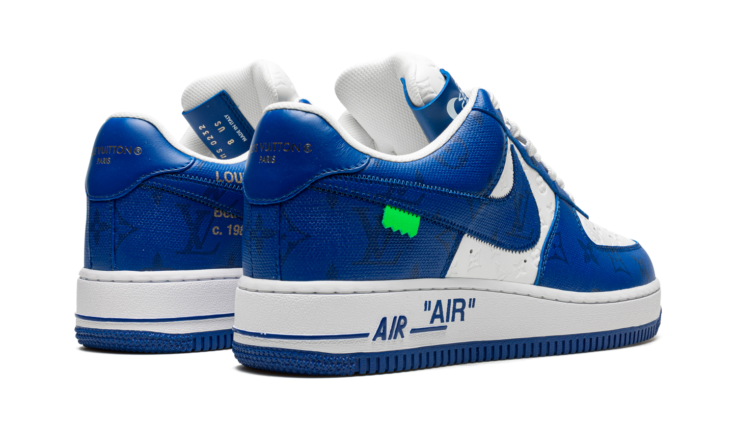 Nike Louis Vuitton Air Force 1 Low "Virgil Abloh - White/Blue" 1A9VAO